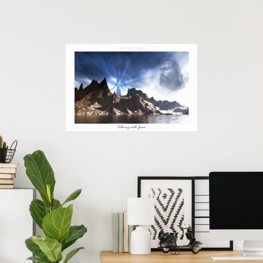 イエスと話す ポスター (ホームオフィス)