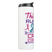 イエスと走クロスカントリーの少女 タンブラー (回転左)