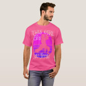 イエスと走柔術のシャツの女の子 Tシャツ (正面フル)