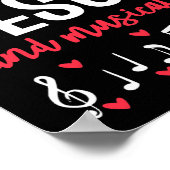 イエスと走Wのためのミュージカル劇場の女の子 ポスター (角)