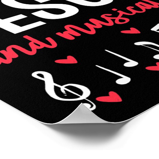 イエスと走Wのためのミュージカル劇場の女の子 ポスター (角)