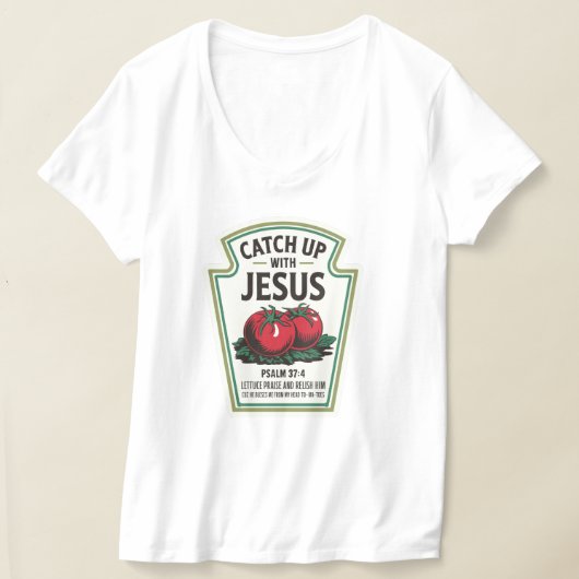 イエスと追いつく Tシャツ (レイダウン)