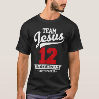 イエスと野球チームJesus Christian Matthew 28 Tシャツ
