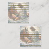 イエスと馬との哀れみの静かな光景 ノートカード (正面/裏面)