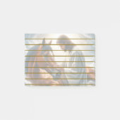 イエスと馬との哀れみの静かな光景 ポストイット (正面)