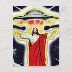 イエスとUFO ポストカード
