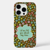 イエスについて教えてあげようレトロフローラ Case-Mate iPhoneケース (裏面)