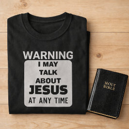 イエスについて話すかも キリスト教 Tシャツ