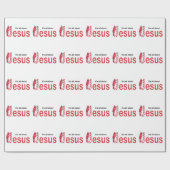 イエスについて ラッピングペーパー (フラット)