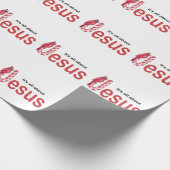 イエスについて ラッピングペーパー (角)