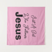 イエスに従うただの少女 タペストリー (正面(横))