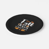 イエスに恋して 彼は感謝祭を離れることはない キリスト ペーパープレート (アングル)