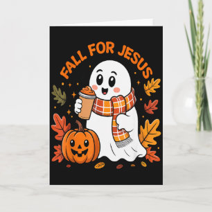 イエスに恋する かわいいおばけのハロウィン カード