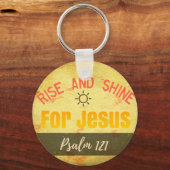 イエスのために立ち上がり輝く キーホルダー (正面)