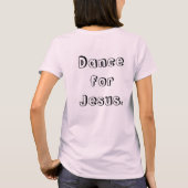 イエスのために踊る Tシャツ (裏面)