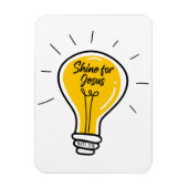 イエスのために輝く – Matthew 5:16 Sunday School マグネット (縦)