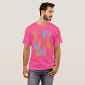 イエスのように愛する トレンド フェイス レトロ Tシャツ (正面フル)