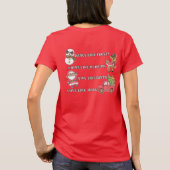 イエスのように愛するTシャツ Tシャツ (裏面)