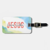 イエスのように愛せよ -  インスピレーションあふれるクリスチャン名言 ラゲッジタグ (正面横)