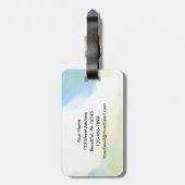 イエスのように愛せよ -  インスピレーションあふれるクリスチャン名言 ラゲッジタグ (裏面縦)