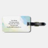 イエスのように愛せよ -  インスピレーションあふれるクリスチャン名言 ラゲッジタグ (裏面横)