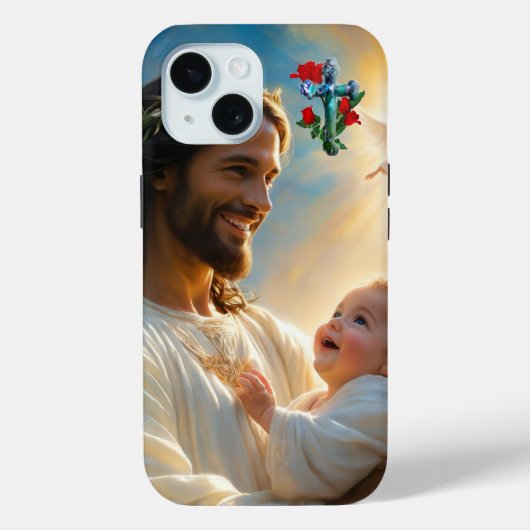 イエスのアート Case-Mate iPhoneケース (裏面)