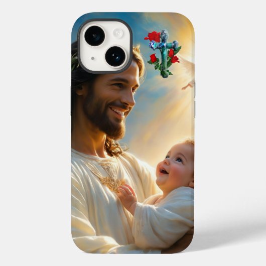 イエスのアート Case-Mate iPhoneケース (裏面)