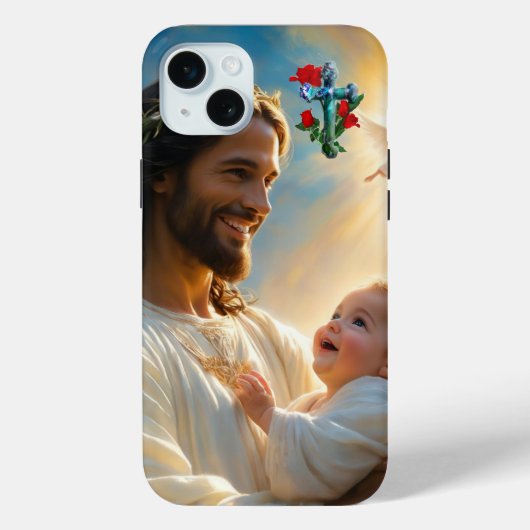 イエスのアート Case-Mate iPhoneケース (裏面)