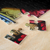 イエスのステンドグラス窓 ジグソーパズル (側面)