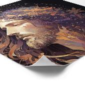 イエスのステンドグラス ポスター (角)