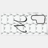 イエスのハートのイニシャル SAMSUNG GALAXYケース (裏面横)