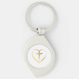 イエスのハート キーホルダー