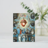 イエスのハート ポストカード (スタンド正面)