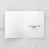 イエスのバプテスマ，ステンドグラス聖降誕祭の挨拶 カード (内部)