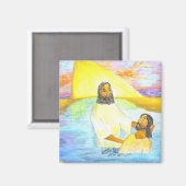 イエスのバプテスマ マグネット (正面/裏面)