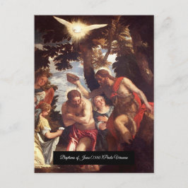 イエスのバプテスム ポストカード