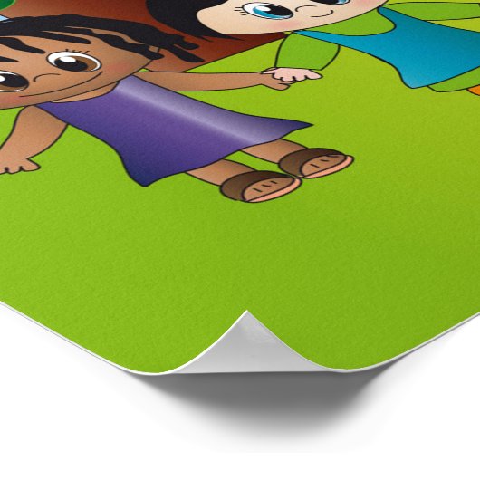 イエスのポス子供へター教会とクリチェ ポスター (角)