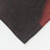 イエスのマリアの母 – 悲しみのマドンナ フリースブランケット (角)