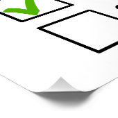 イエスの使命チェックリスト：キリスト教信仰福音 ポスター (コーナー)