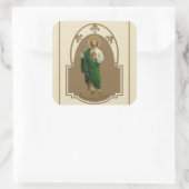 イエスの使徒のいとこ聖ユダ スクエアシール (バッグ)