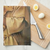 イエスの信仰、愛、キッ信じチンハンドタオル キッチンタオル (四つ折り)