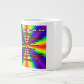 イエスの八つの祝福のマグカップ ジャンボコーヒーマグカップ (正面右)