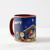 イエスの出生,マリアとヨセフ マグカップ (正面左)