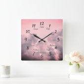 イエスの十二弟子 スクエア壁時計 (ホーム)