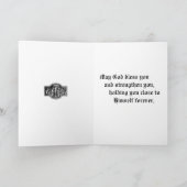 イエスの十字架刑の受章 カード (内部)