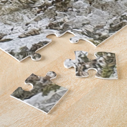 イエスの十字架刑の後、天使は言来い、見る ジグソーパズル (側面)