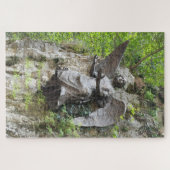 イエスの十字架刑の後、天使は言来い、見る ジグソーパズル (横)