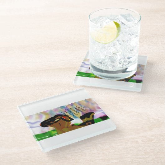 イエスの友人 ガラスコースター (アングル)