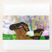 イエスの友人 ガラスコースター (正面)