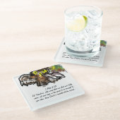 イエスの友人 ガラスコースター (アングル)